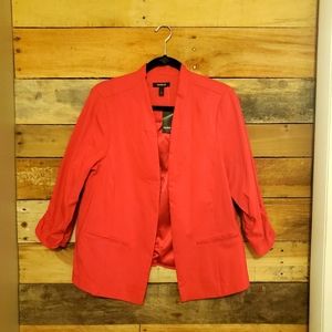 Torrid pink blazer, size 2